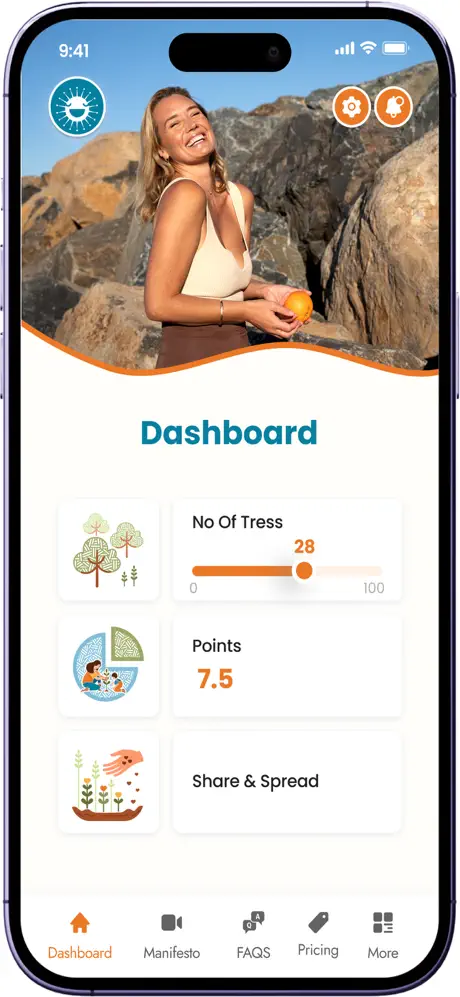 Happify Earth product preview